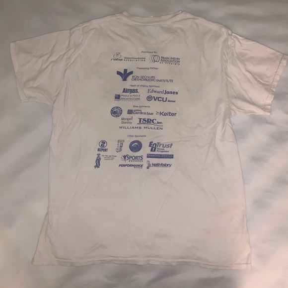 2015 Heart of Virginia Bike Festival t shirt - Picture 2 of 2